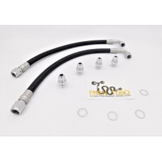 Fren Tubo Carbotech Carbon Fiber, Kevlar or Stainless Complete Oil cooler Line Kit for the KTM LC4 690 RALLY FACTORY REPLICA (07-10)